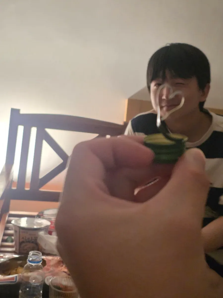 숙소에서