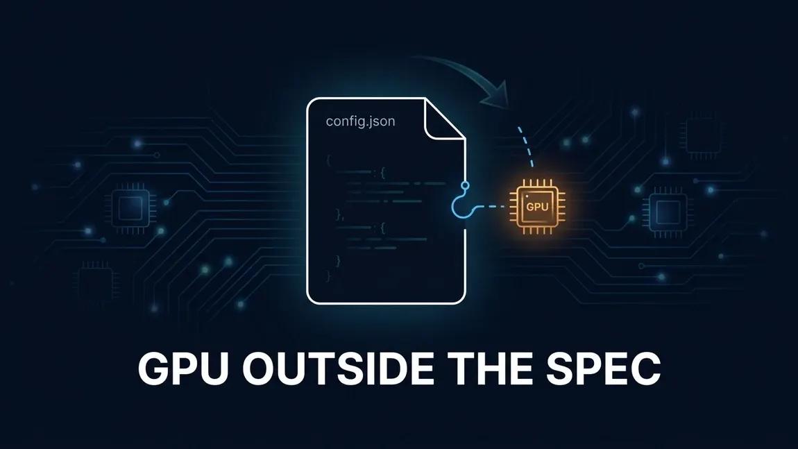 정의서 밖의 GPU — daemon-reload 한 번에 컨테이너가 장치를 잃는 구조와 CDI 전환