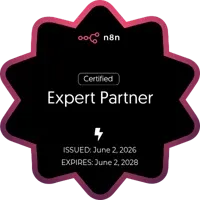 n8n Certified Expert Partner