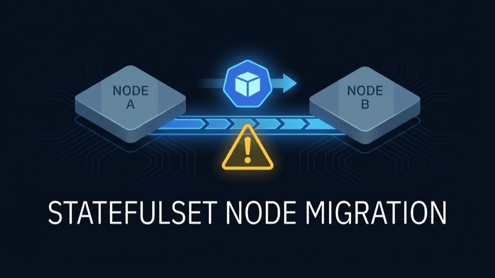 Kubernetes StatefulSet 노드 이동 시 다운타임, 어떻게 줄일까?