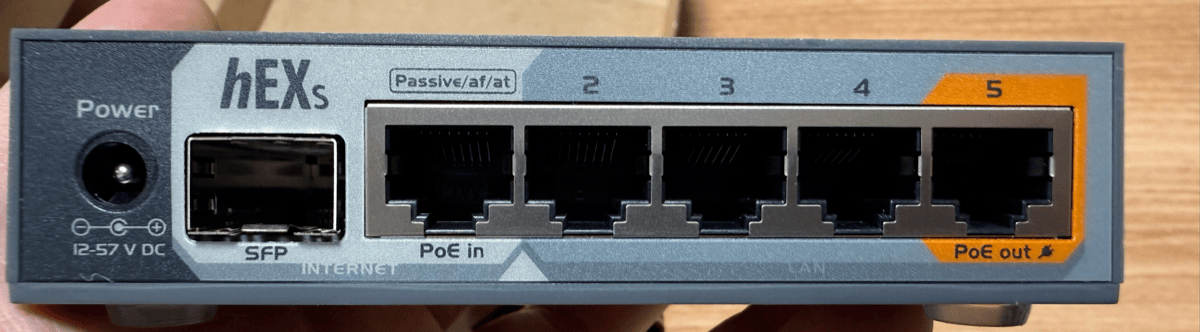 MikroTik hEX S 설치