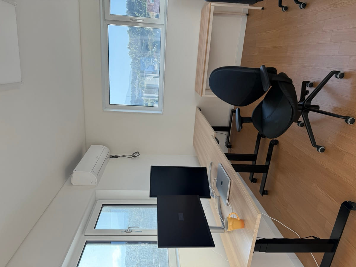 회사 건물 3층 전망