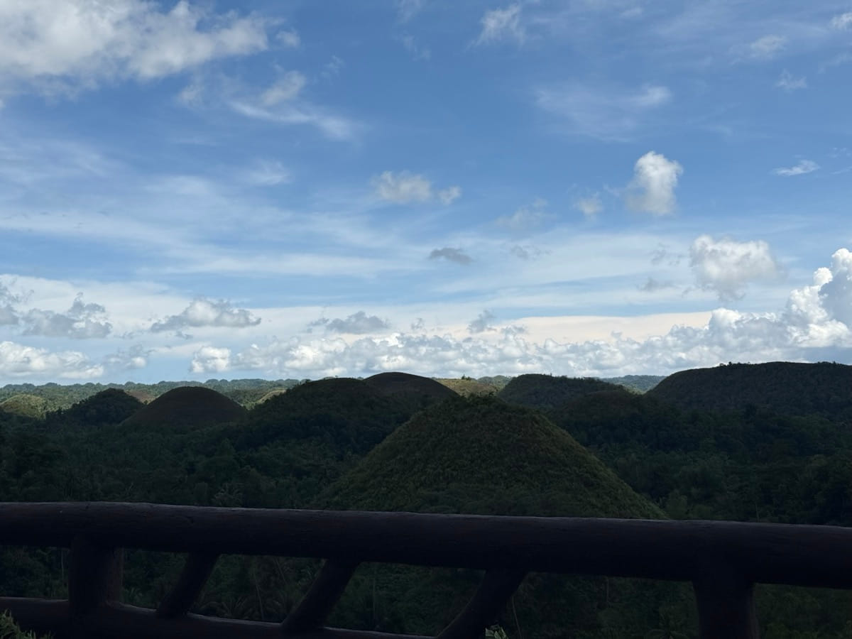 초콜릿 힐 전경