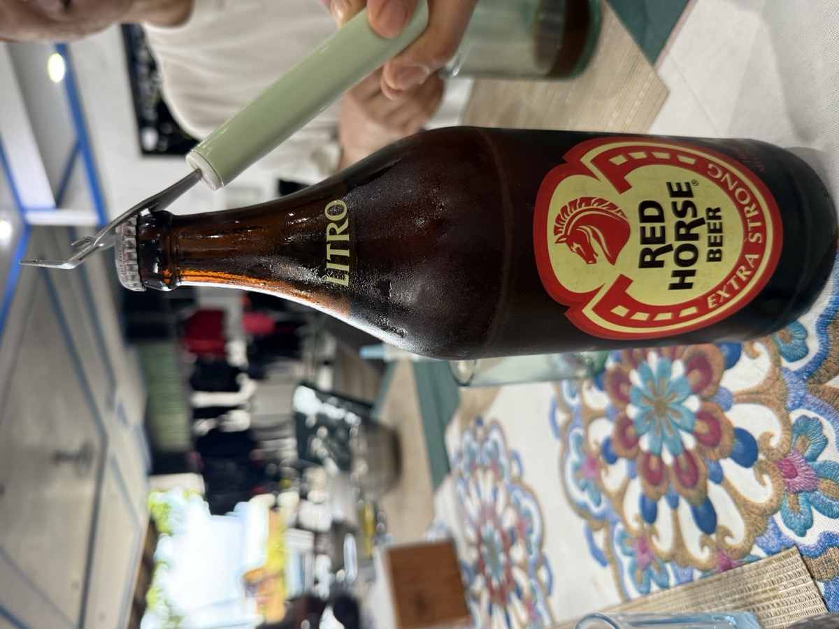 첫날 다이빙을 끝내고