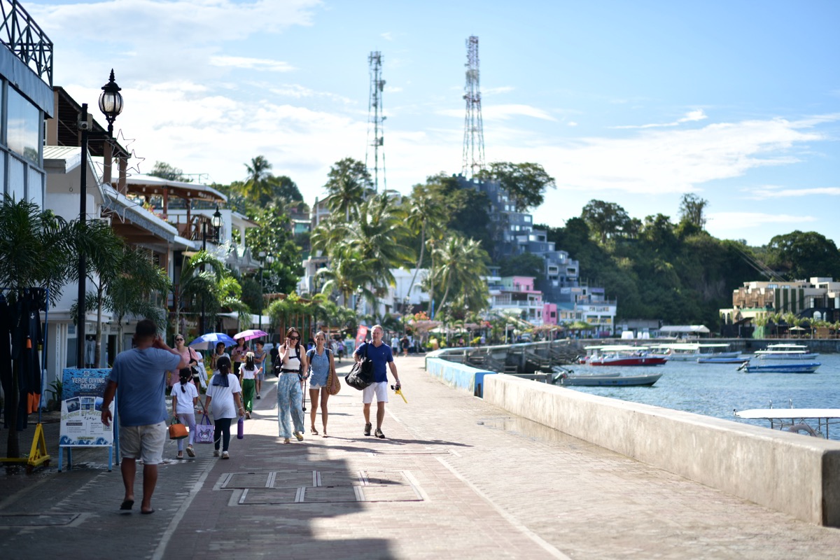사방 해안 산책로